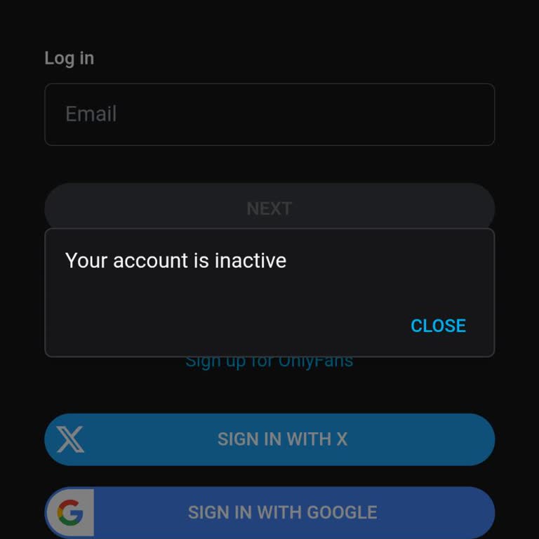 OnlyFans Subscriber Account Deactivated For No Reason