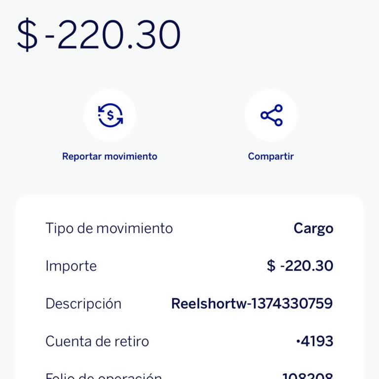 Solicito Reembolso por Cobro No Autorizado de ReelShort y Dar de Baja