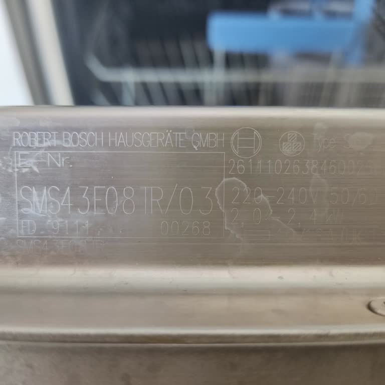 Bosch Bulaşık Makinesinde E-04 Hatası Servis Gecikmesi Ve Bilgilendirme Eksikliği