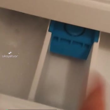 Bosch Makine Yıkama Sırasında Kapaktan Ve İlaç Bölümünden Su Atıyor!