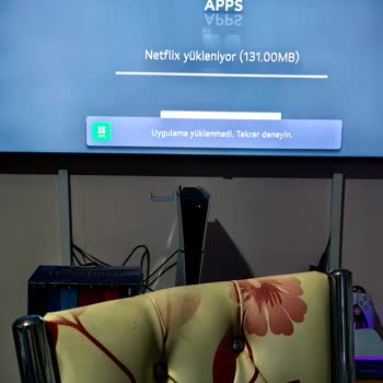 LG 65NANO80A6B Televizyonda Uygulama Mağazası Yükleme Sorunu
