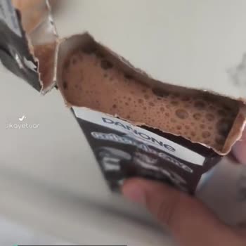 Danone Tikveşli Çikolatalı Sütün Ekşi Tadı