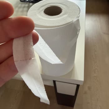 Familia Natural Jumbo Kağıt Havluda Görülen Siyah Nokta Ve Parça Kopması Sorunu