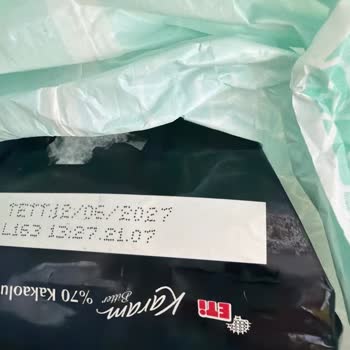Eti Karam Bitter Çikolatası Bozulmuş Ve Süresi Geçmiş, Sağlık Riski