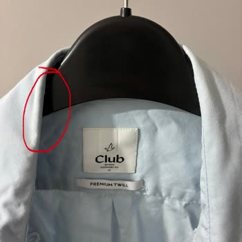 Premium Twill Gömleğin Yakasında Erken Beyazlaşma Ve İade Talebinin Reddedilmesi