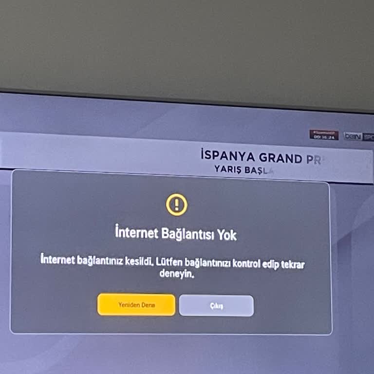 LG Smart TV’de Tod TV Güncellemesi Sonrası İnternet Bağlantısı Hatası Ve Destek Yokluğu