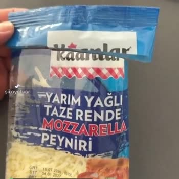 Bir Ay Önce Üretilmiş Kaanlar Marka Peynirin Bu Şekilde Olması Ürkütücü