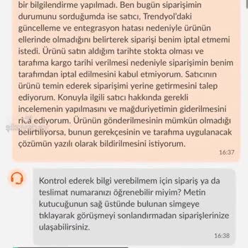 Trendyol Asko Moda Satıcısı Tarafımdan Mağdur Ediliyorum!