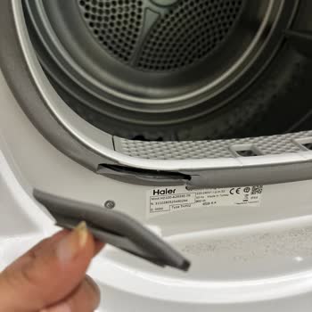 Yeni Haier Kurutma Makinesinin Lastiği Yırtıldı, Garanti Kapsamı Dışında Kullanıcı Hatası Düşünüldü