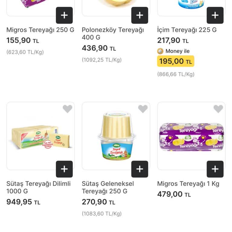 Stokta Görülen Tereyağı Gelmedi, Teslimat Ücreti İade Edilmedi