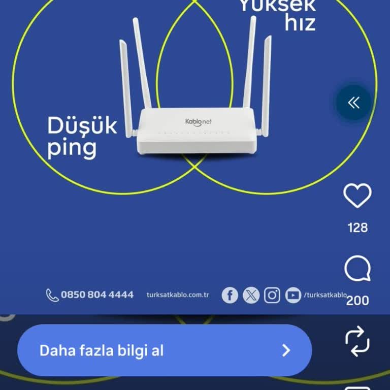 2 Antenli Modem Takıldı, 4 Antenli Değişim Ve TV Kurulumu Talebi