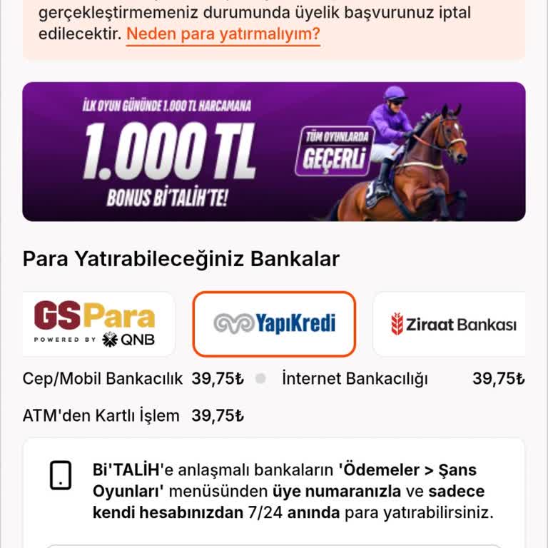 Üyelik Doğrulama Hatası Ve Yatırılan Paranın İadesi Talebi