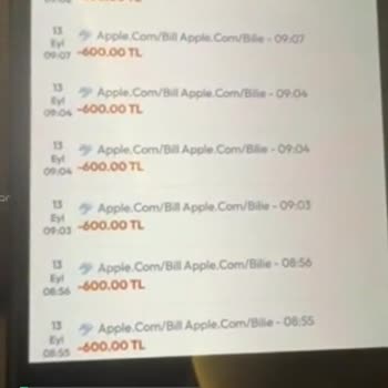 İş Bankası Apple.com /bill İzinsiz İşlem Yapılmıştır!