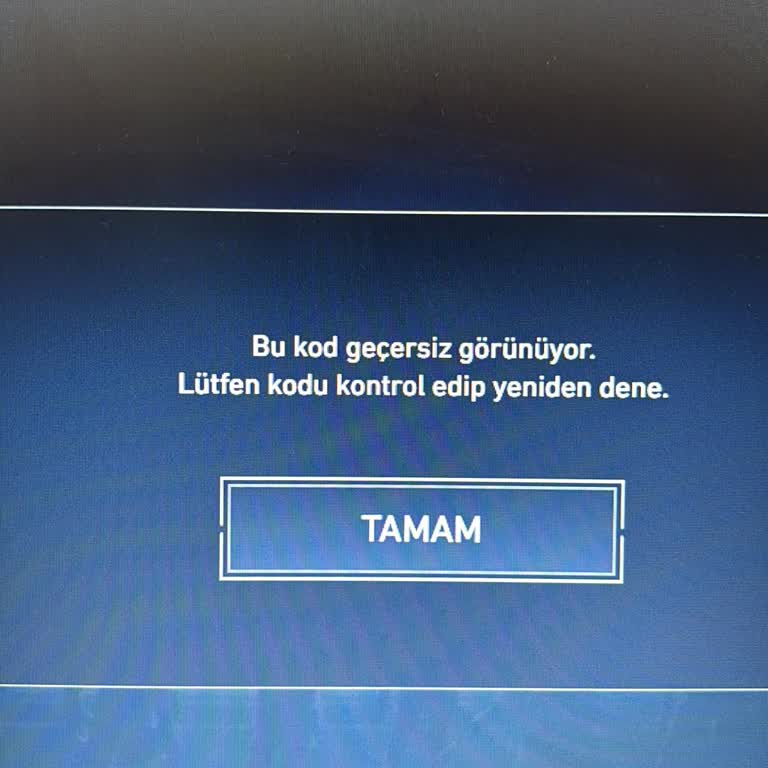 Geçersiz Valorant Kodu Ve İade Talebi