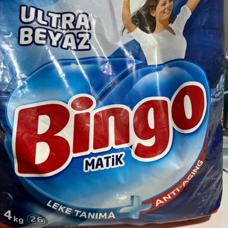 Bingo Toz Çamaşır Deterjanı Kötü Koku Sorunu Ve Değişim Talebi