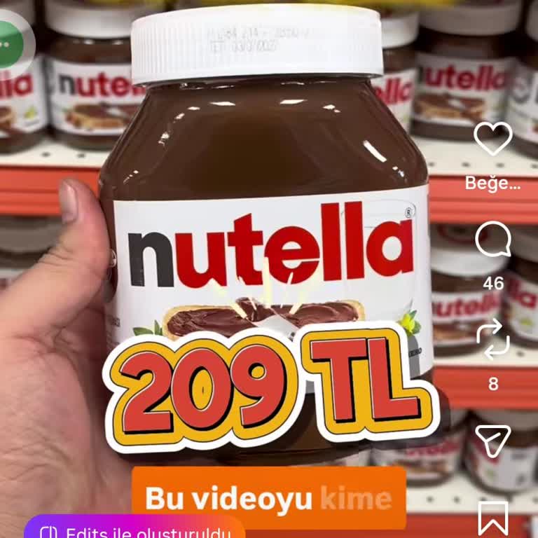 Broşürdeki Nutella Kampanyası Şubemizde Geçerli Değildi