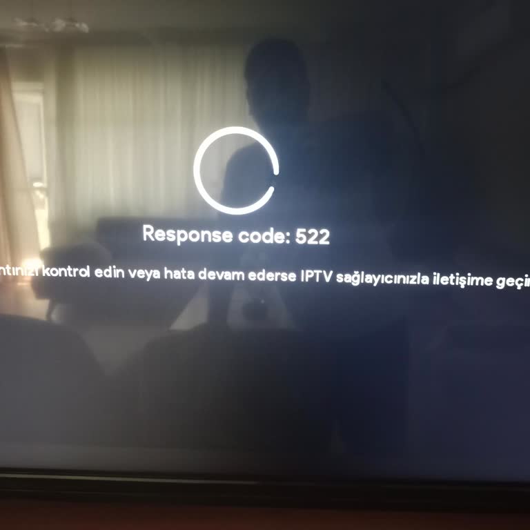 Banko IPTV'de Sürekli 522 Hatası Ve Kesintiler