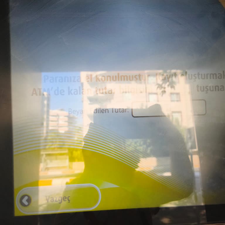 ATM'den Yatırılan 25.100 TL Hesaba Yansımıyor