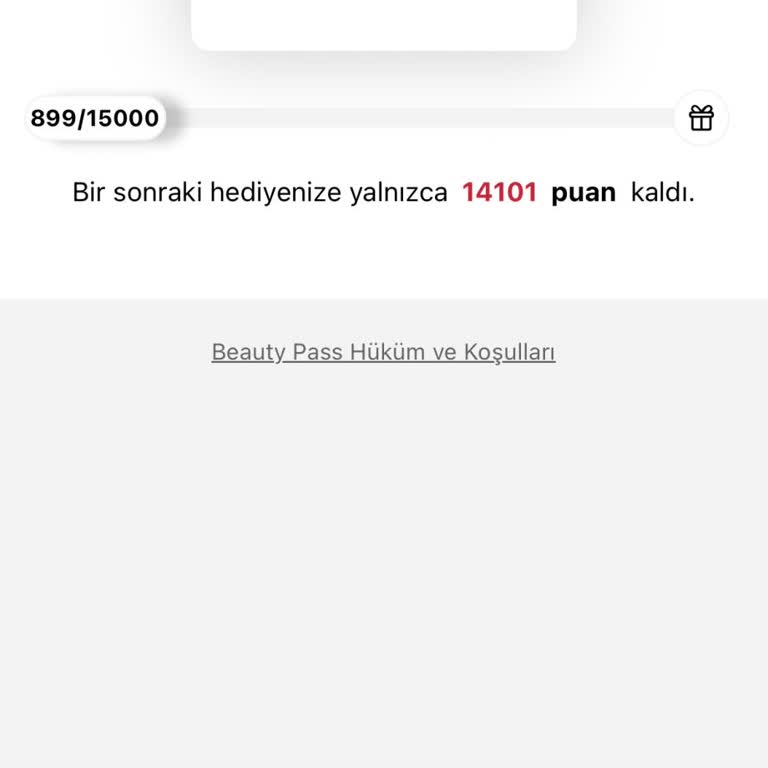 Sephora Üyeliğinde Puanlar Yüklenmedi