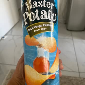 Master Potato Cips Kutusunda Kırık Ve Unlu Cipsler