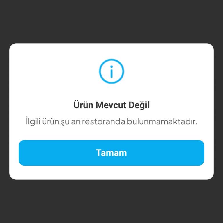 Usta Dönerci Şubesinde Tavuk Lokum Dürüm Kampanyası Sipariş Edilemiyor