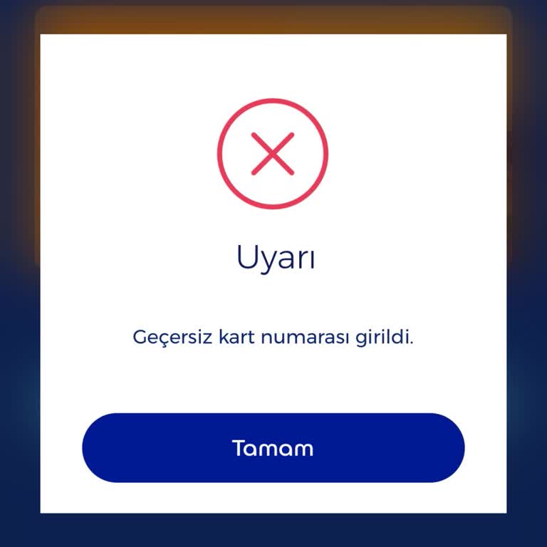 Edenred Ticket'te Kart Numarası Geçersiz Ve Müşteri Temsilcisine Ulaşamama