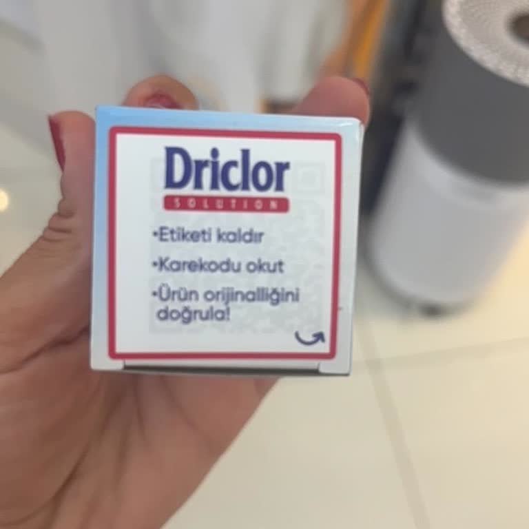 Driclor Yeni Ambalajlı Ürünlerde Hiçbir Şekilde Etki Görmüyorum