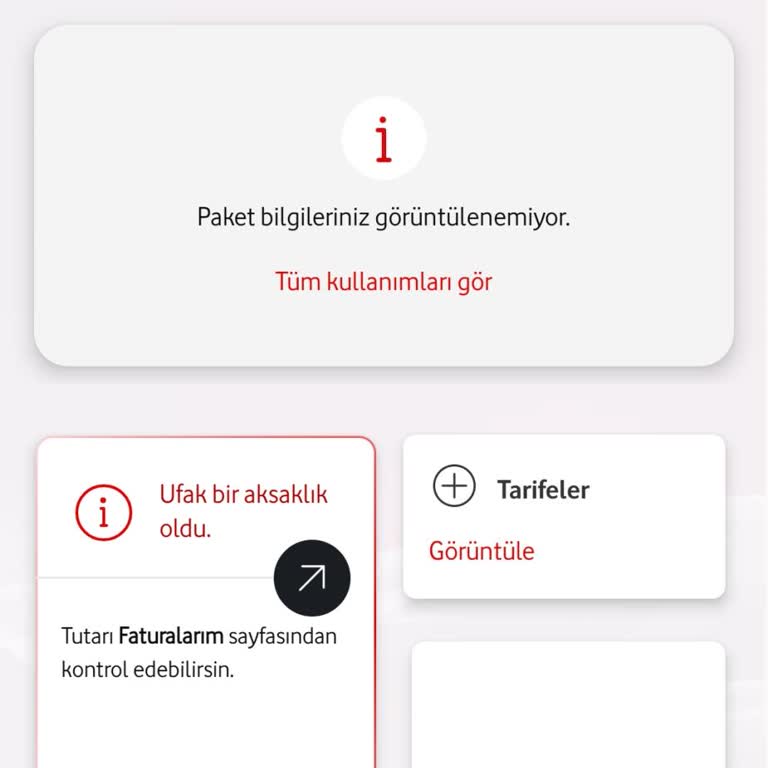 Vodafone Yanımda Uygulaması Açılmıyor Ve Giriş Yapılamıyor