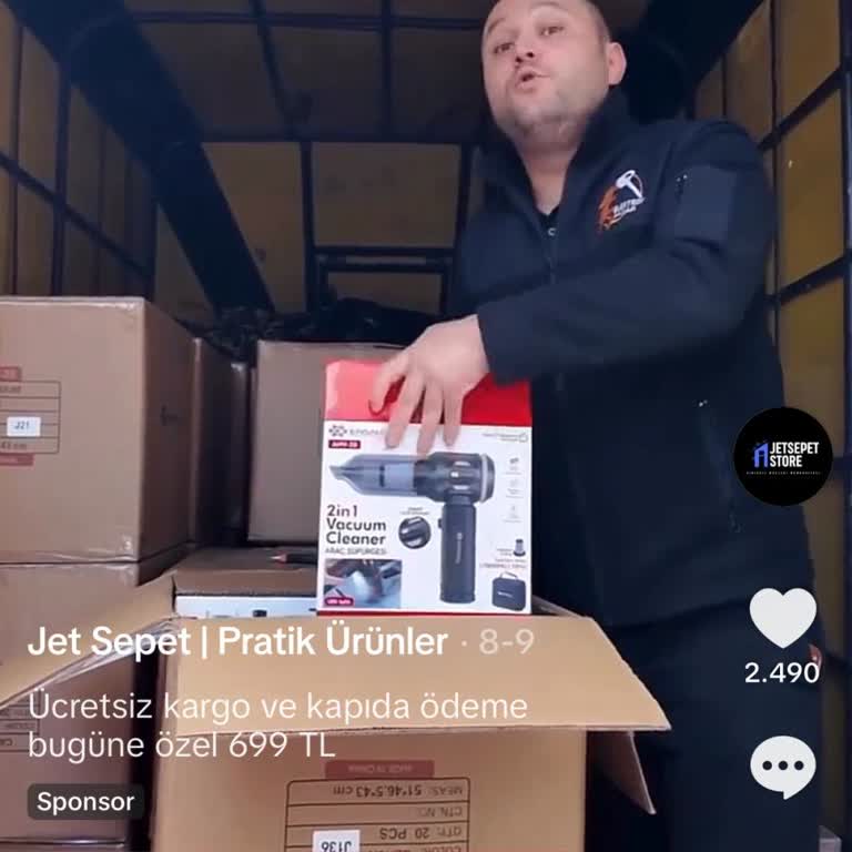 Reklamda Gösterilen Oto Süpürge Değil, Sahte Ve Kalitesiz Ürün Aldım
