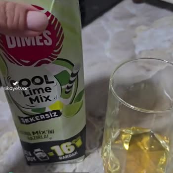 Dimes Gıda Cool Lime İçinde Tanınmayan Cisimler Var
