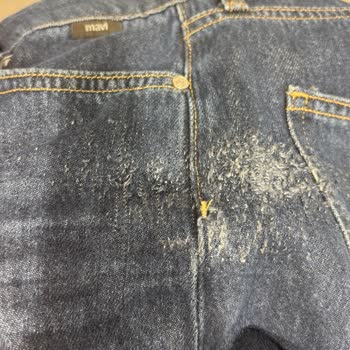 Ayıplı Mavi Pantolon İçin Değişim Talebi