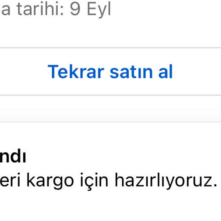Ate Wear Siparişimde Kargo Çıkmadı Ve Takip Bilgisi Alamadım