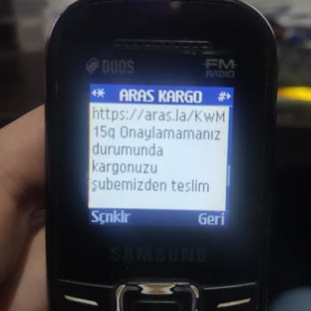 Aras Kargo Yanıltıcı SMS Ve Teslim Edilmemiş Kargo