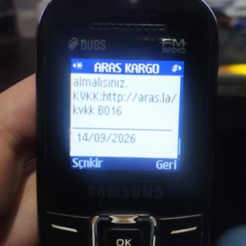 Aras Kargo Yanıltıcı SMS Ve Teslim Edilmemiş Kargo