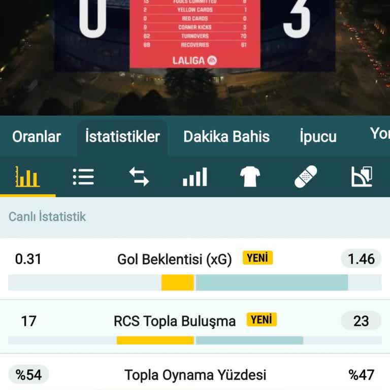 Canlı Bahiste Yanlış Süt İstatistiği Ve Sorumluluk Reddi
