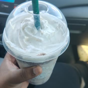 Starbucks Oromocto Java Chip Frappuccino Missing Chocolate Syrup