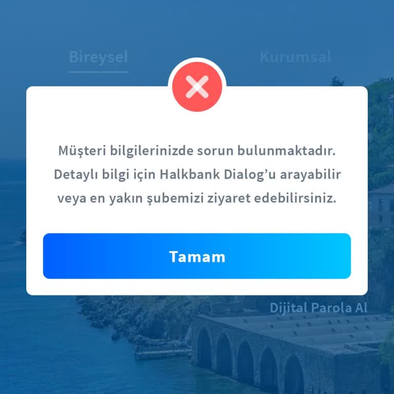 Müşteri Bilgileri Sorunu Nedeniyle Mobil Bankacılık Girişi Engellendi