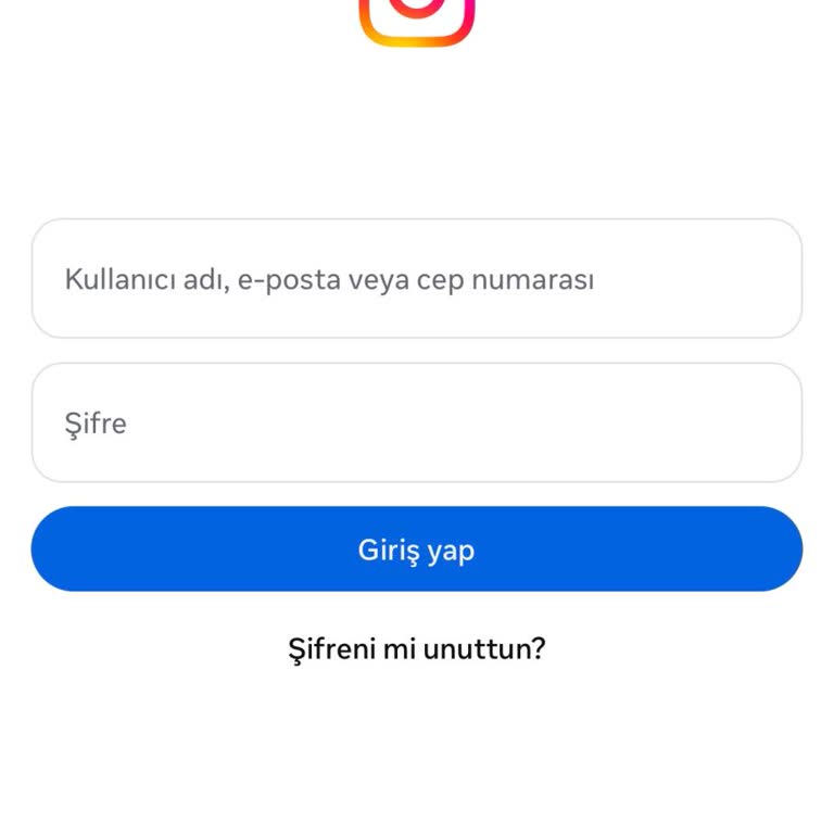 Instagram Şifremi Doğrudan Girmek Zorunda Bırakılması Güvenlik Sorunu