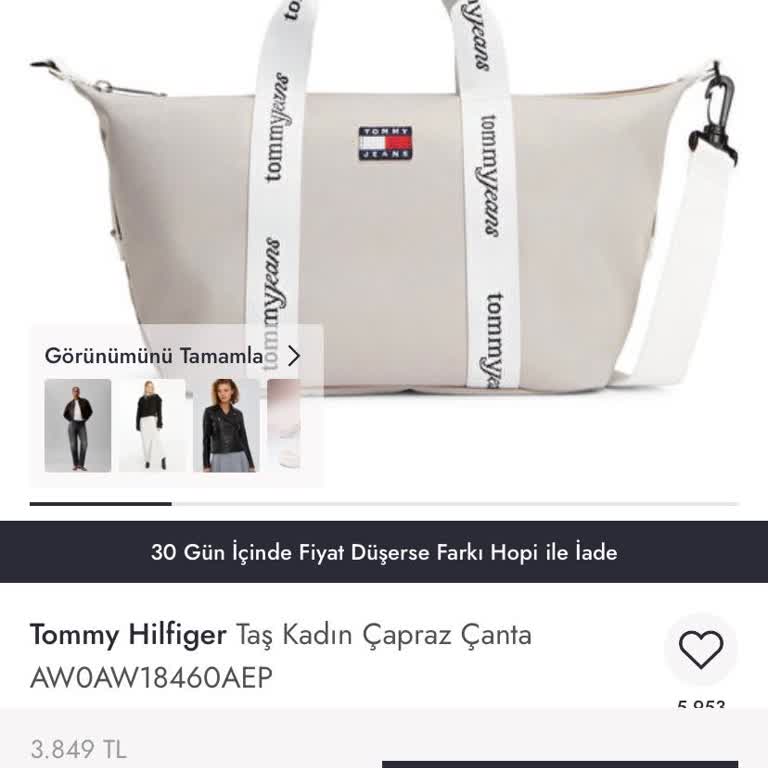Boyner'de Tommy Hilfiger Çanta Fiyatı Düşmüş, İade Talebi
