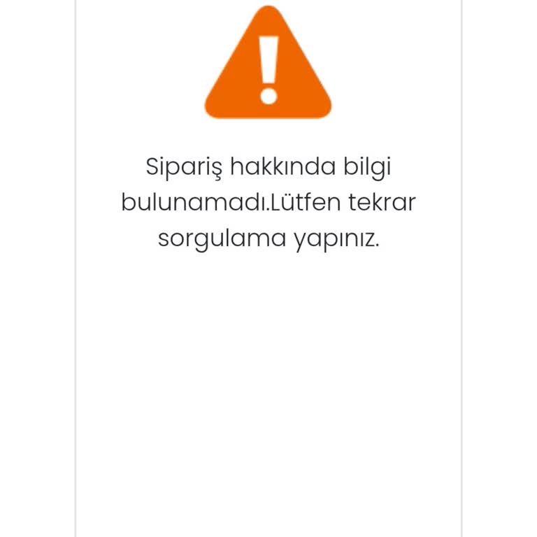 Kargo Takip Sistemi Çalışmıyor Teslimat Tarihi Belirsiz