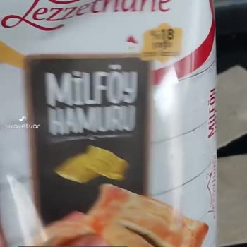Pekfood Milföy Hamuru Aldım Küflenmiş