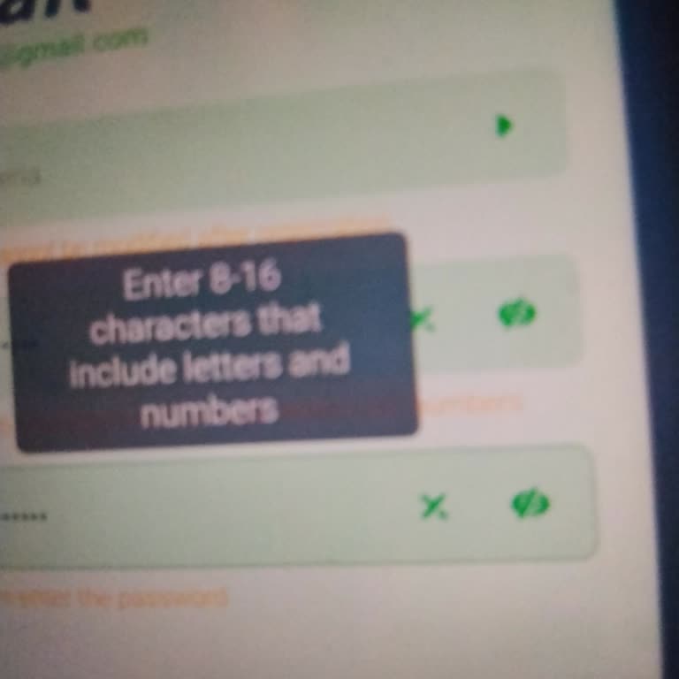 Unable To Create A Metwallet Password