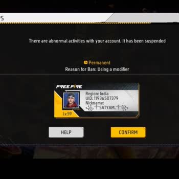 Garena Free Fire Permanently Banned My Account for “Using a Modifier”