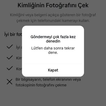 Kimlik Doğrulama Hatası Nedeniyle Instagram Hesabına 7 Gün Erişilemiyor
