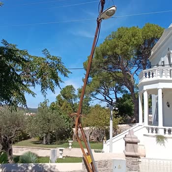 Hasarlı Elektrik Direği İçin Acil Müdahale Talebi