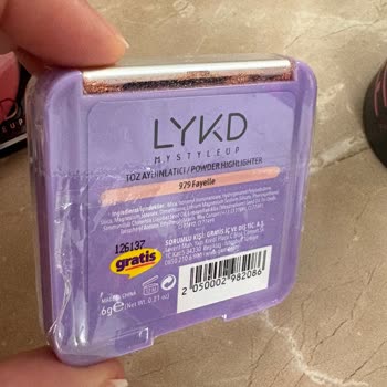 Kırık Lykd Toz Aydınlatıcı Ürün İçin Hızlı Değişim Talebi