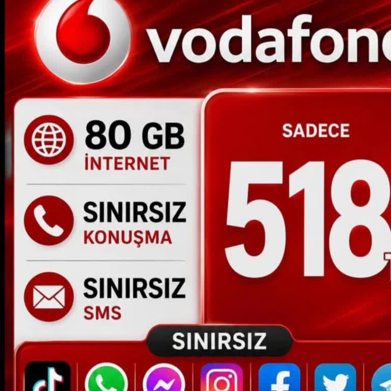 Vodafone'da 80 GB Tarife İçin 1500 TL Fiyatın Piyasa Dışı Olması Nedeniyle Hakkaniyet Talebi