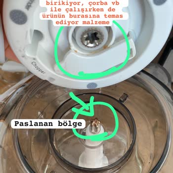 Hepsiburada Rondo Setinde Paslanma Ve Gıda Sağlığı Riski