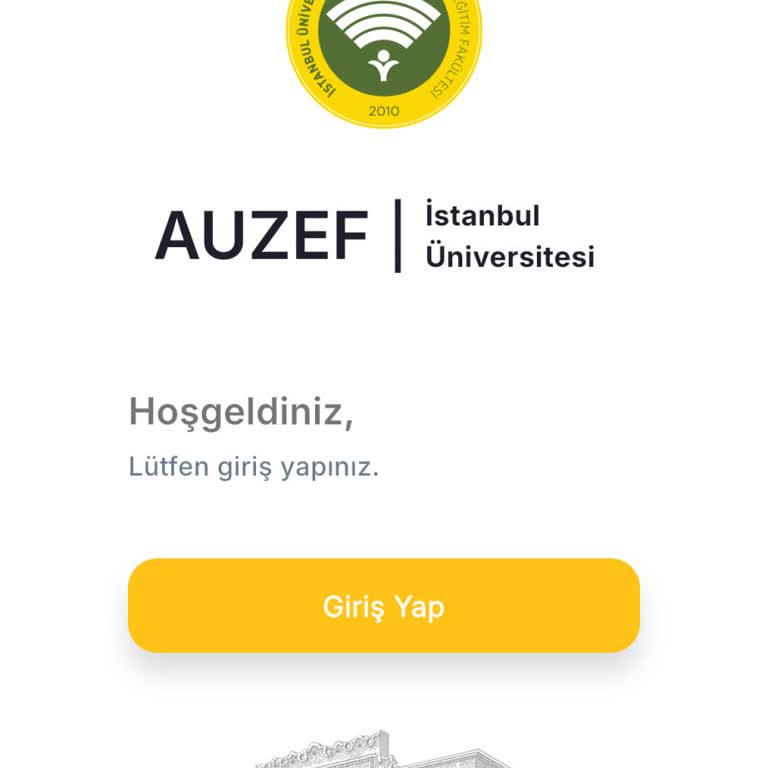 Yoğunluk Nedeniyle AUZEF Mobil Uygulamasına Giriş Sorunu