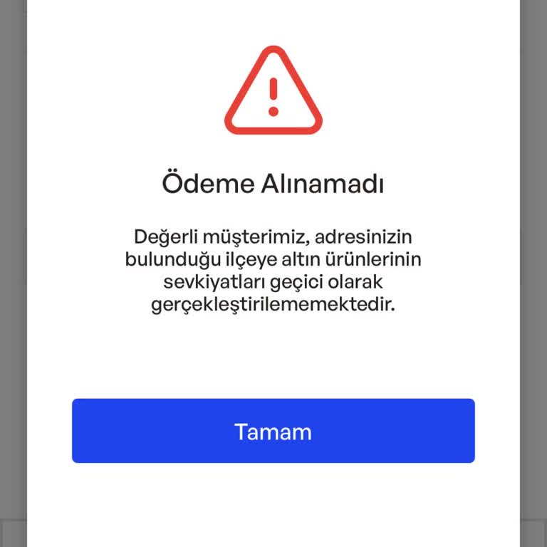 İdefix’te Altın Siparişi Verememe Sorunu 3 Aylık Süreçte Çözülmedi